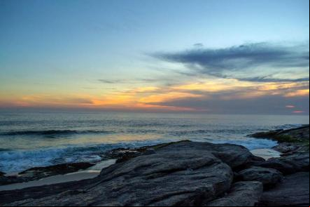 Por do Sol em Praia da Vila - Foto: Cleo Fernando Martins Machado (Licen