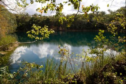 Lago Azul - Foto: Silvio Quirino - Goi