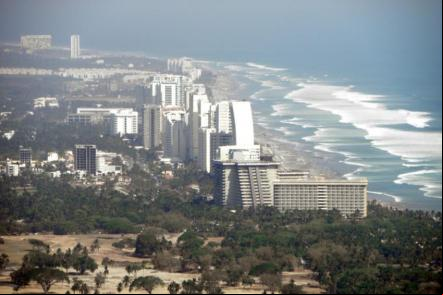 Zona turistica de Acapulco Diamante - Foto: Mitrush